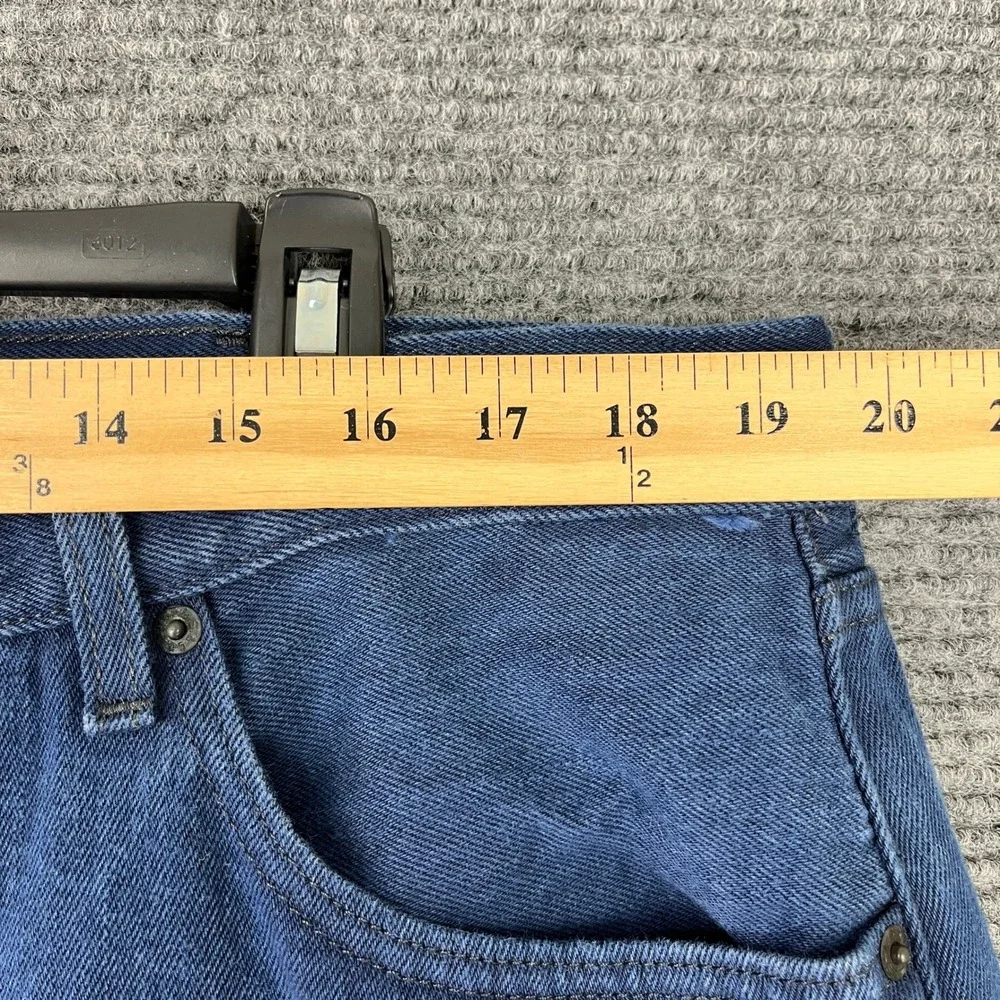 Levis 501 Original Fit Jeans Mens 40x29 Blue‎ Button Fly Straight Leg Everyday